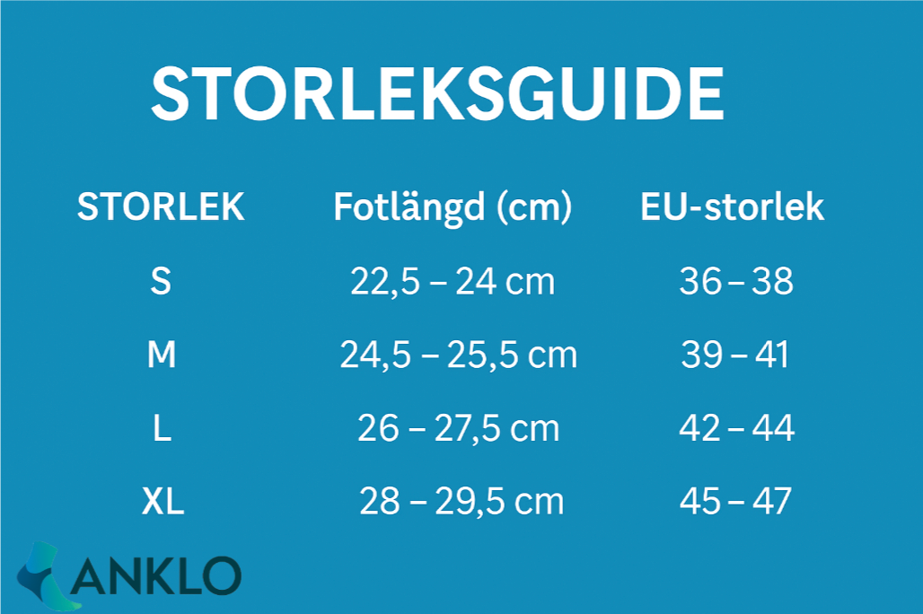 Anklo™ Kompressionsstöd– Stabilitet och smärtlindring i varje steg